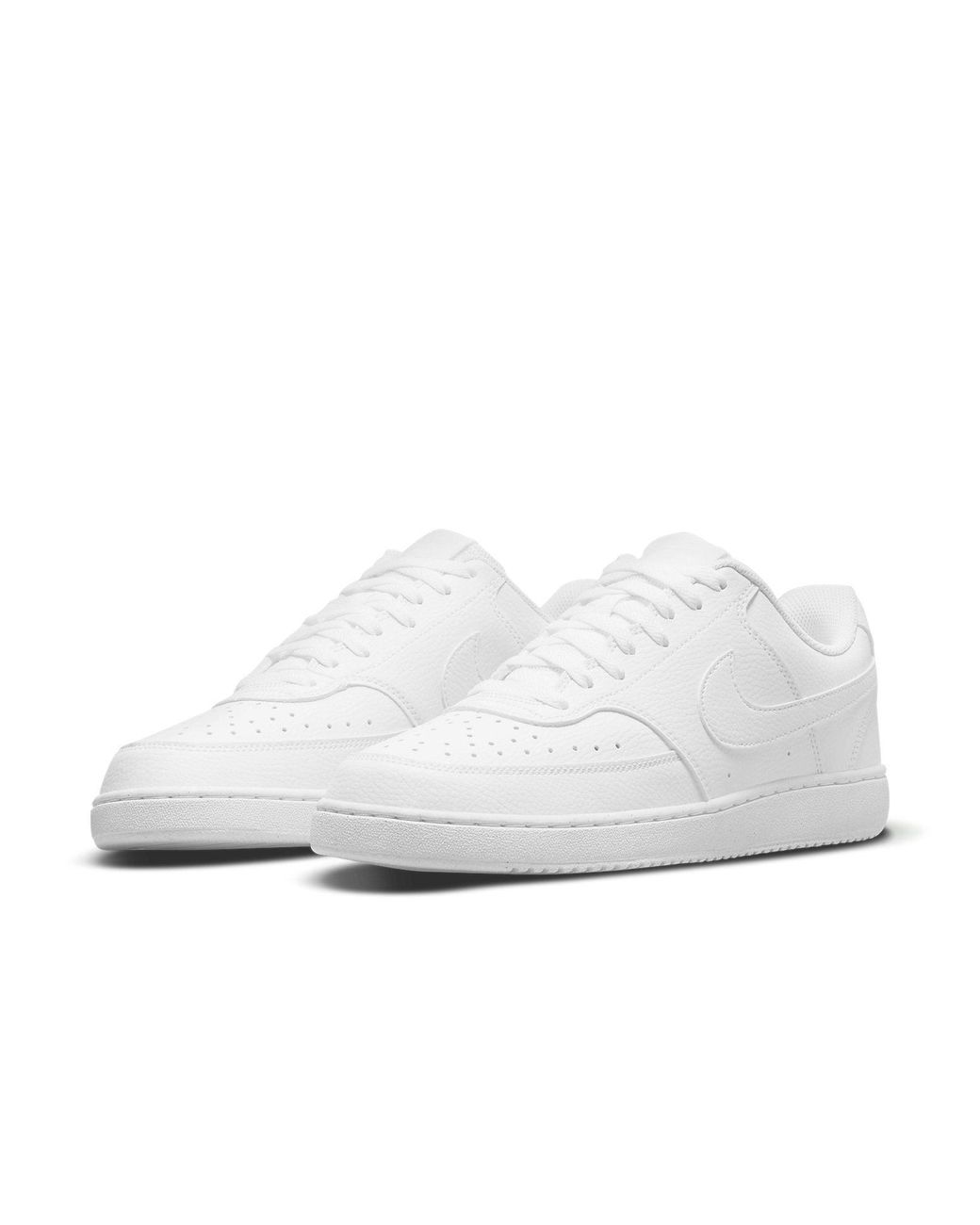 Nike White Court Vision Low Next Nature Shoes for men