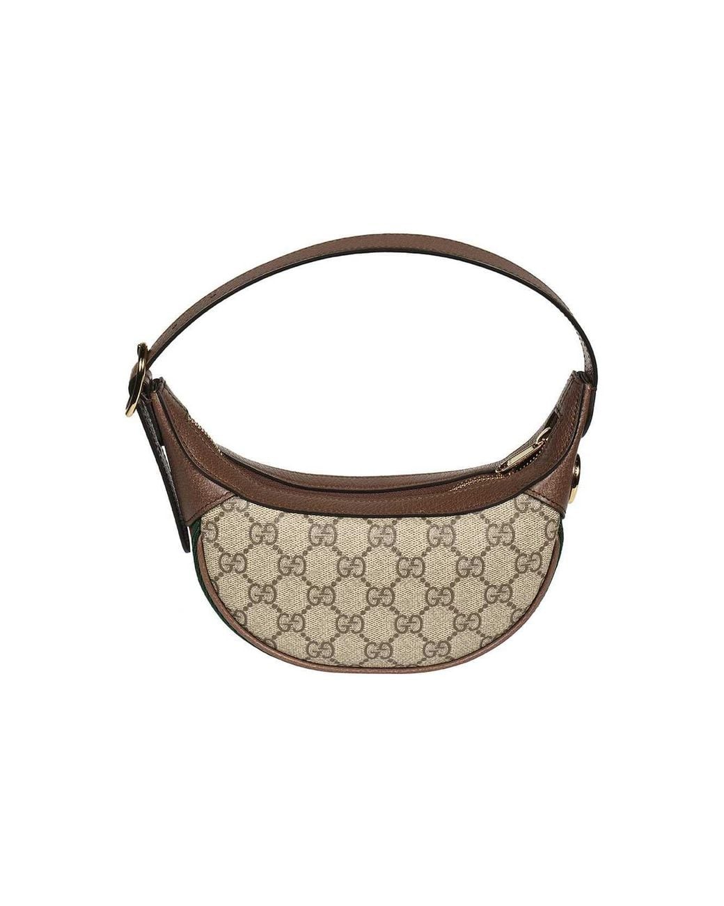 Gucci Brown Ophidia Gg Mini Shoulder Bag