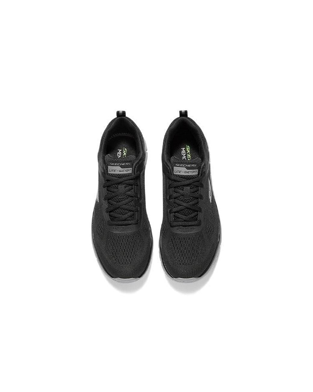 Skechers Black Track Broader Trainers for men