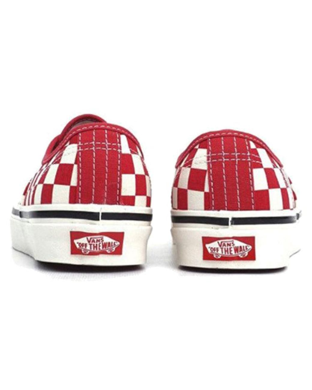 Vans Red Anaheim Factory Authentic 44 Dx 'Og' for men