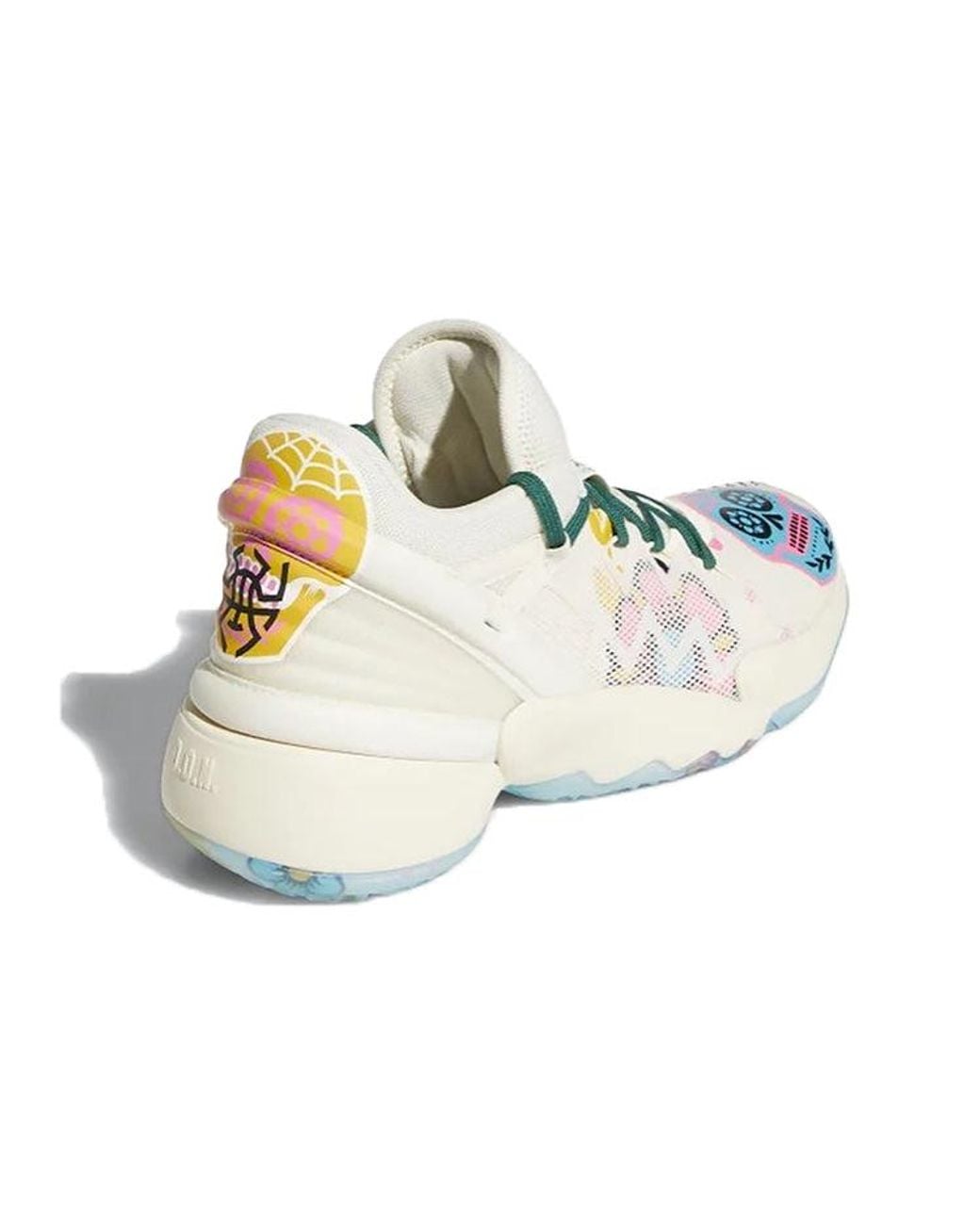Adidas White D.O.N. Issue #2 'Day Of The Dead' for men