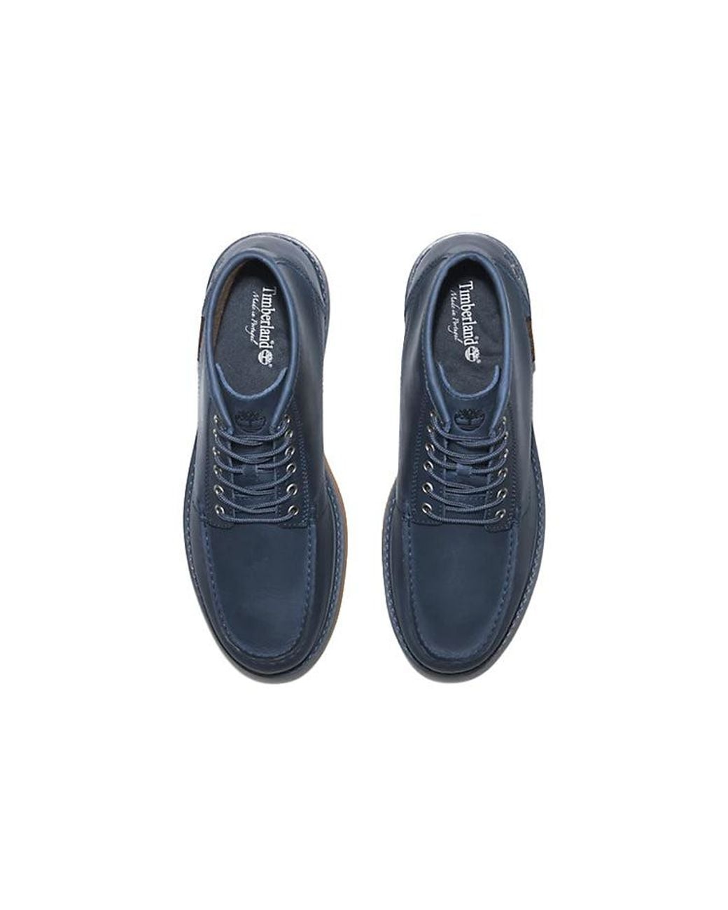 Timberland Blue Newmarket Ii Moc Toe Chukka Boots Nubuck' for men