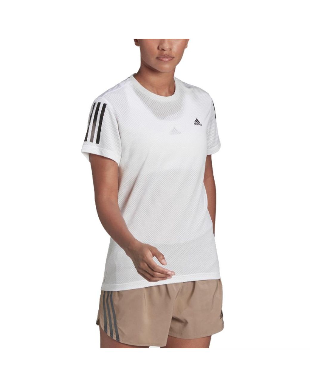 Adidas White (Wmns) Otr Cooler T-Shirt Asia Sizing