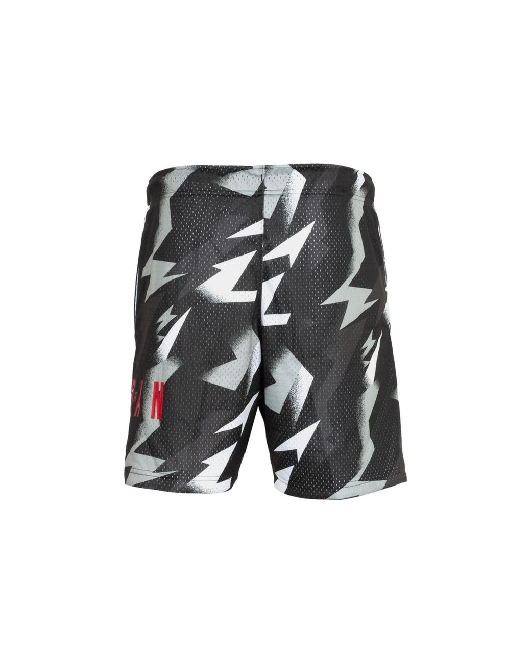 Nike Black Jumpman Air Msh Aop Sho Logo for men