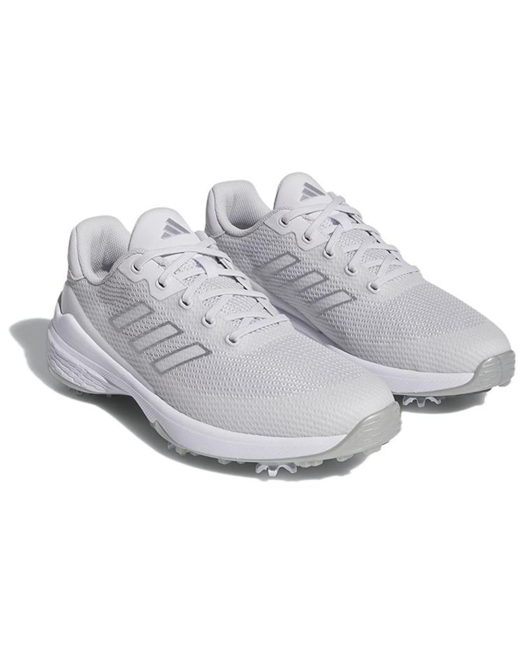 Adidas White Zg23 Vent Golf Shoes 'Dash Metallic' for men