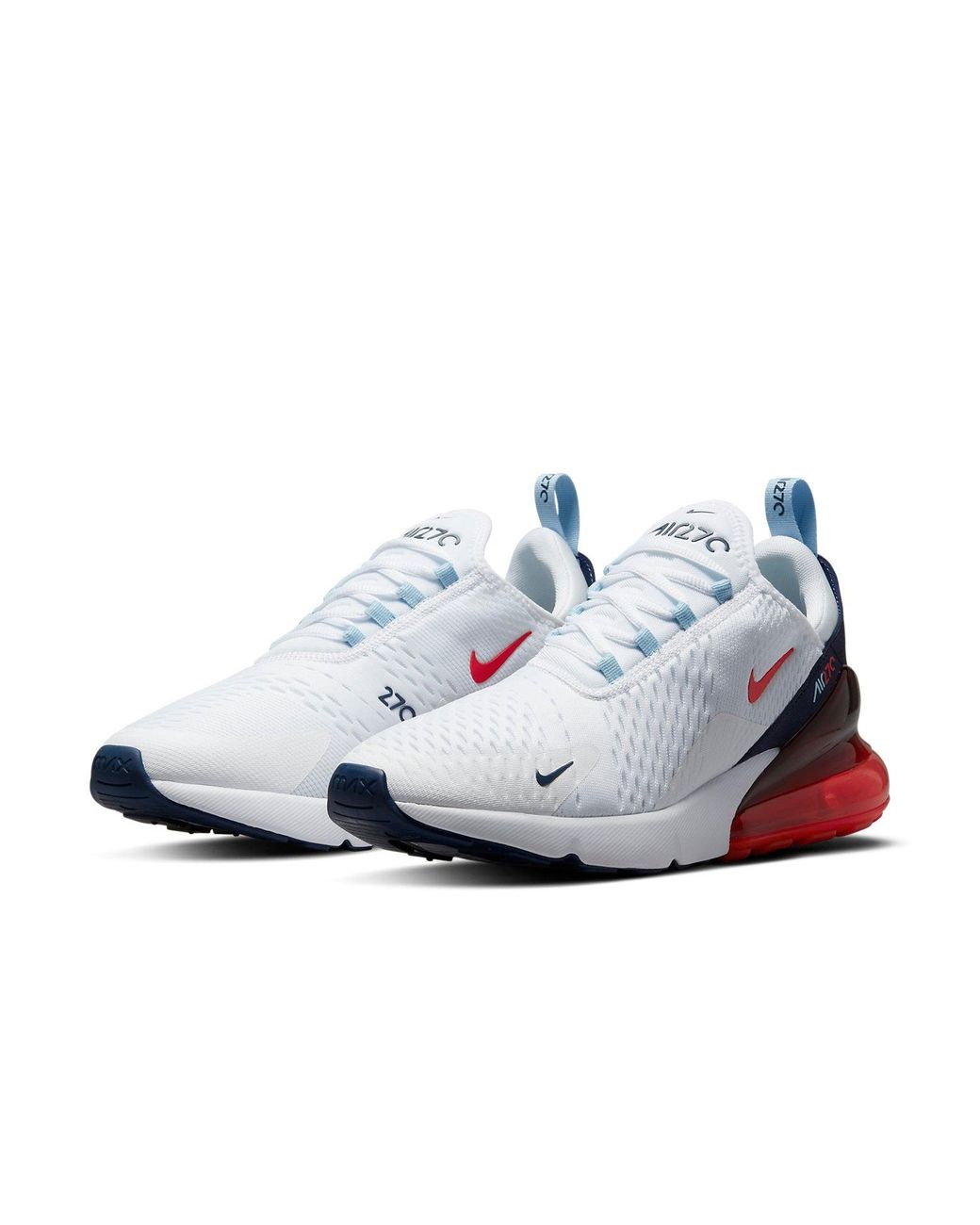nike 270 red white and blue