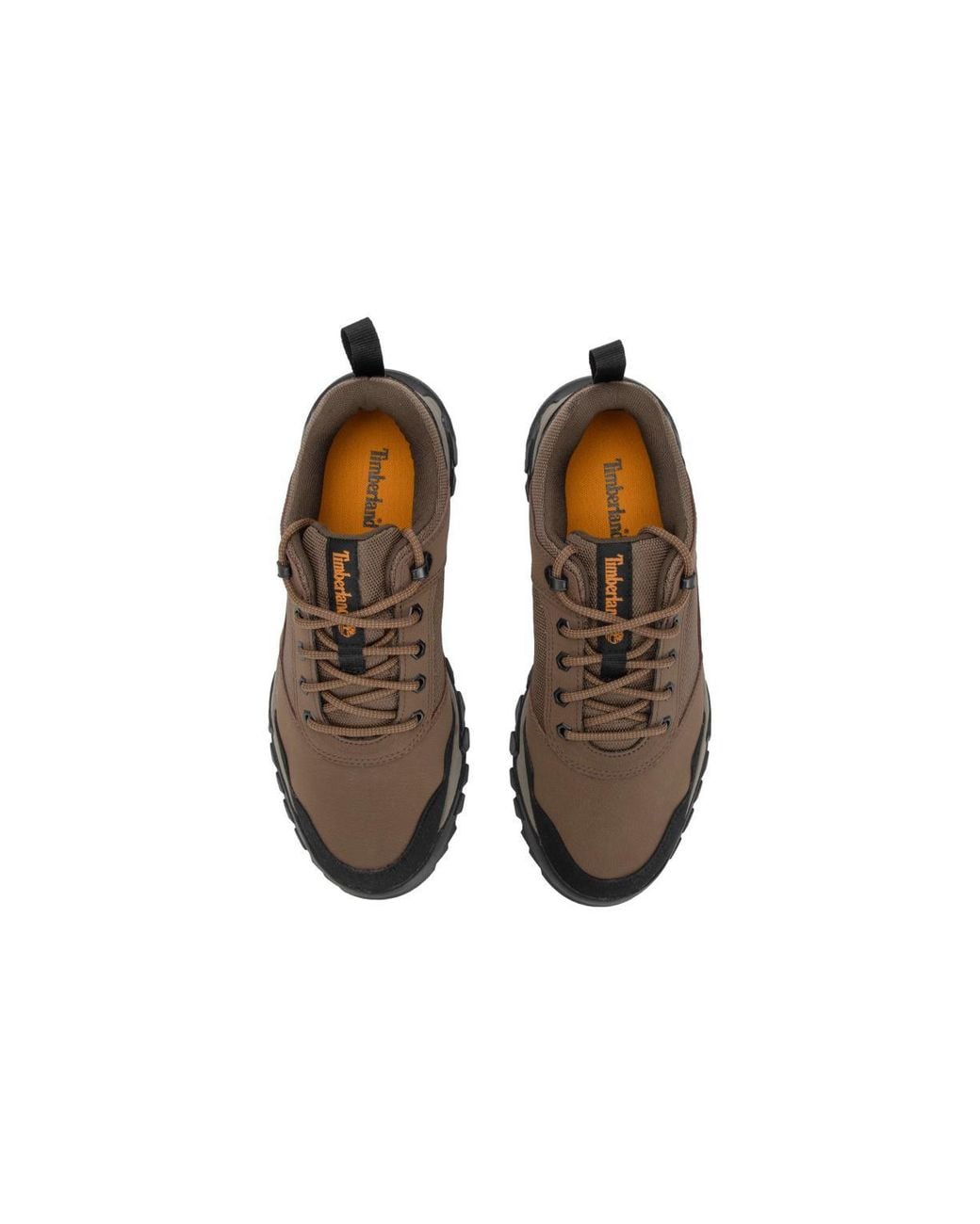 Timberland Brown Lincoln Peak Low Hiker Shoes 'Dark' for men