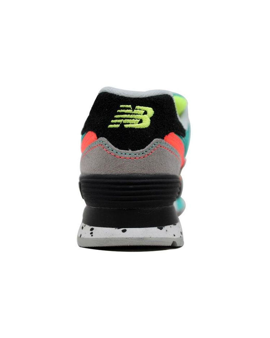 New Balance Red (Wmns) 574 Neon'
