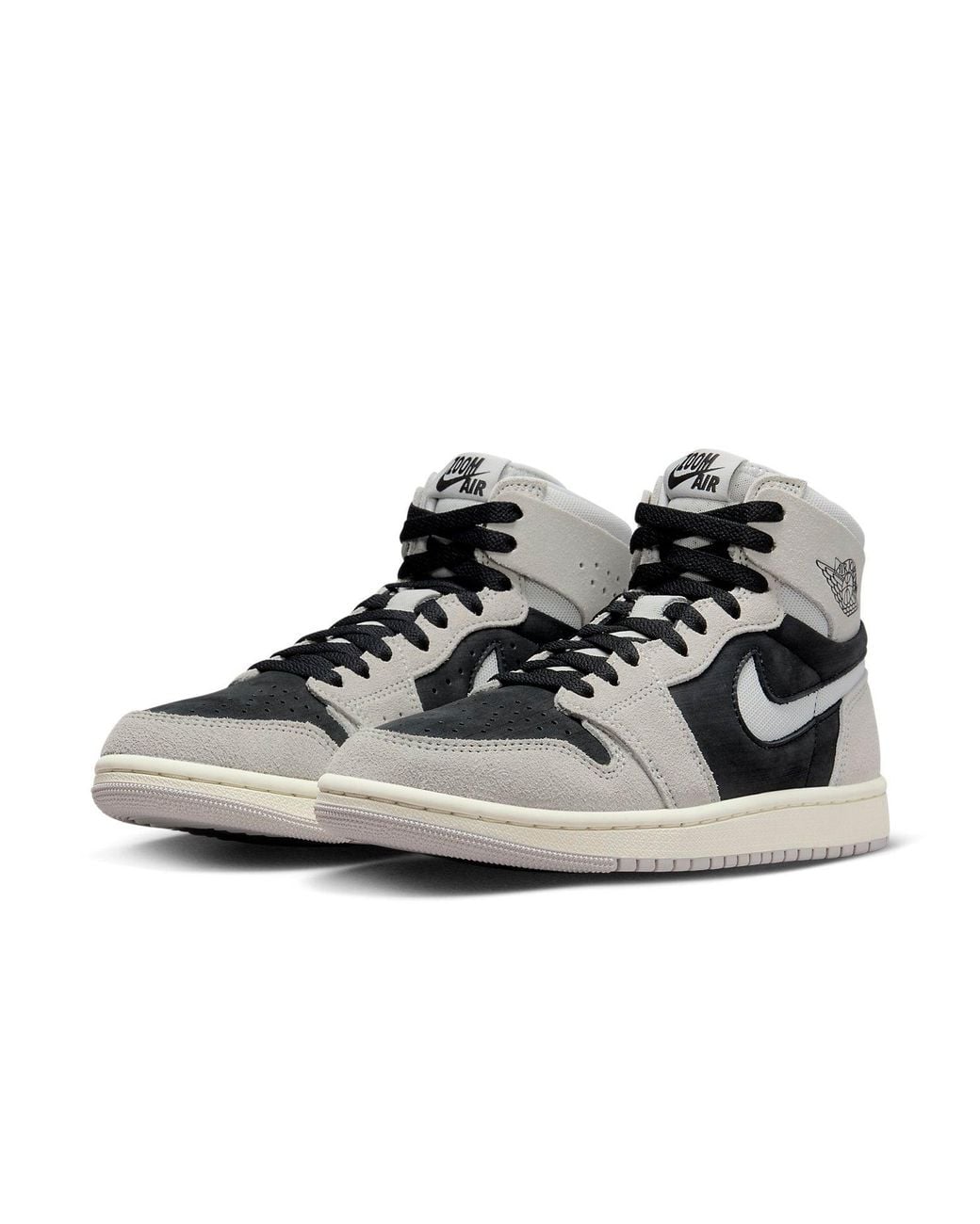 Nike Black (Wmns) 1 High Zoom Comfort 2 'Light Iron Ore'