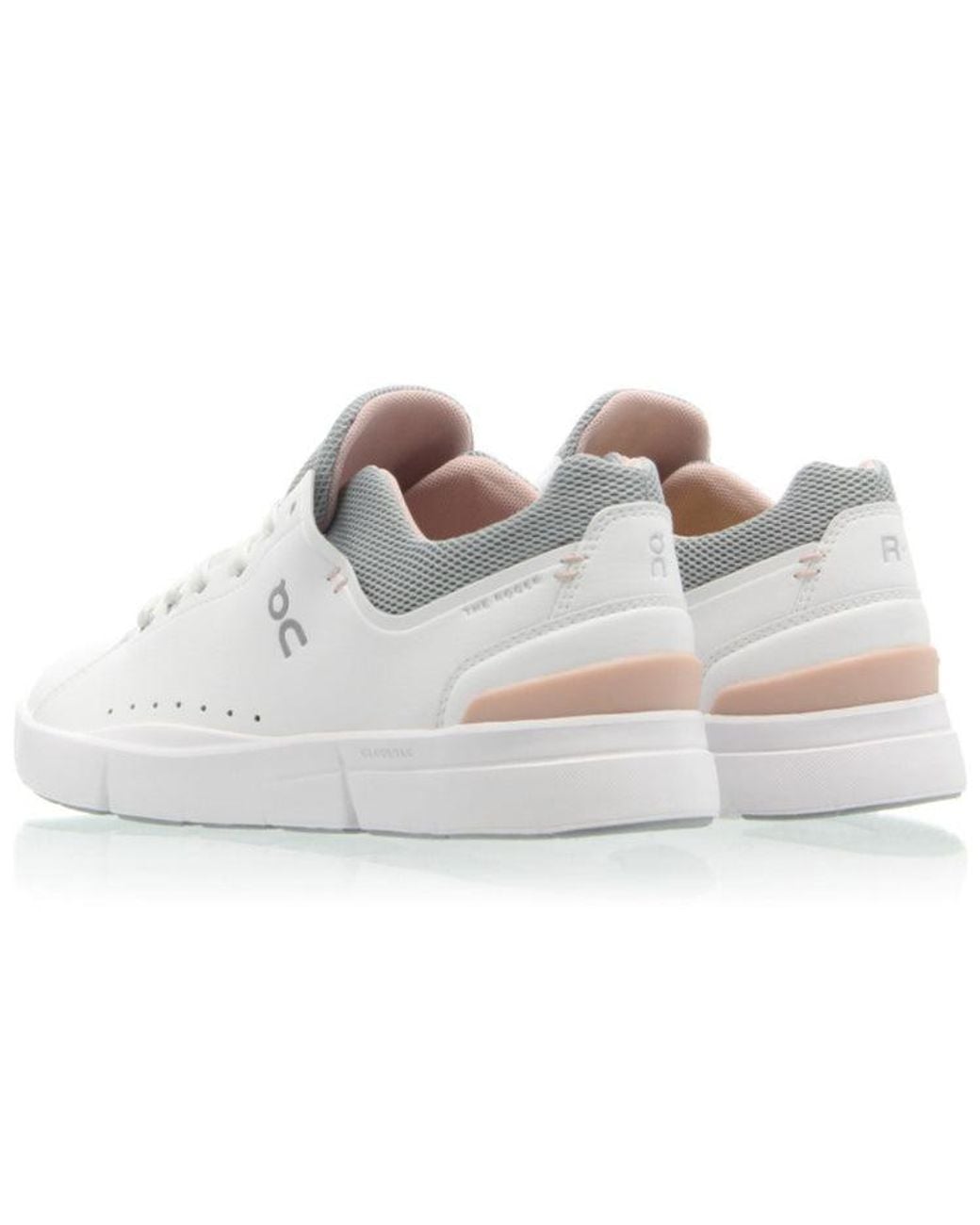 On Shoes White (Wmns) The Roger Advantage Rose'