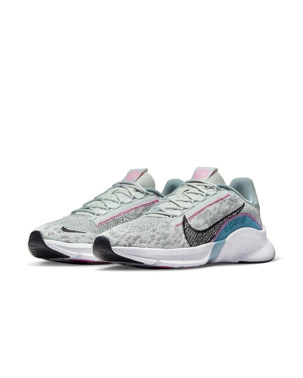 Nike Blue (Wmns) Superrep Go 3 Next Nature Flyknit Ash'