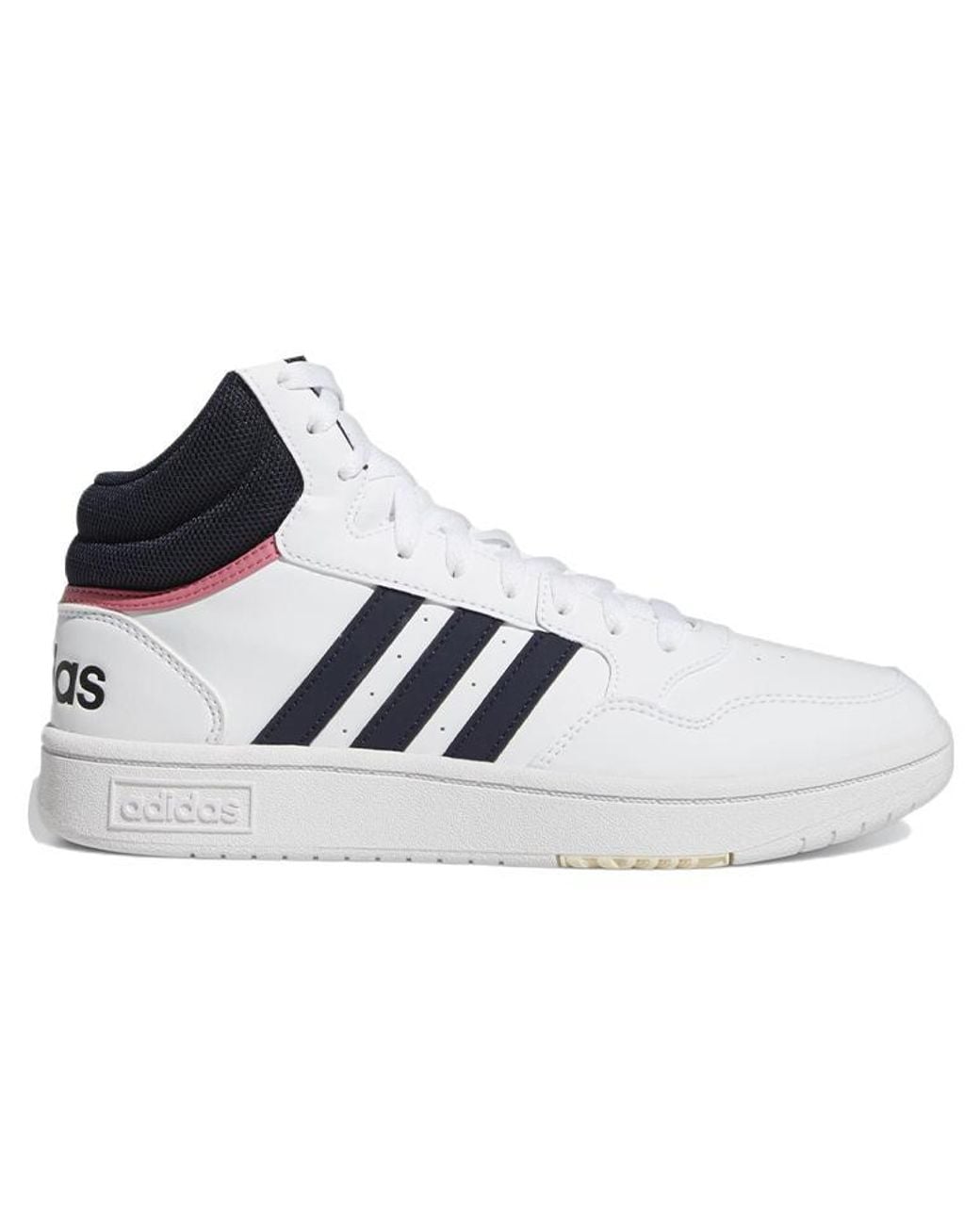 Adidas Blue (Wmns) Hoops 3.0 Mid Classic Shoes Legend Ink'