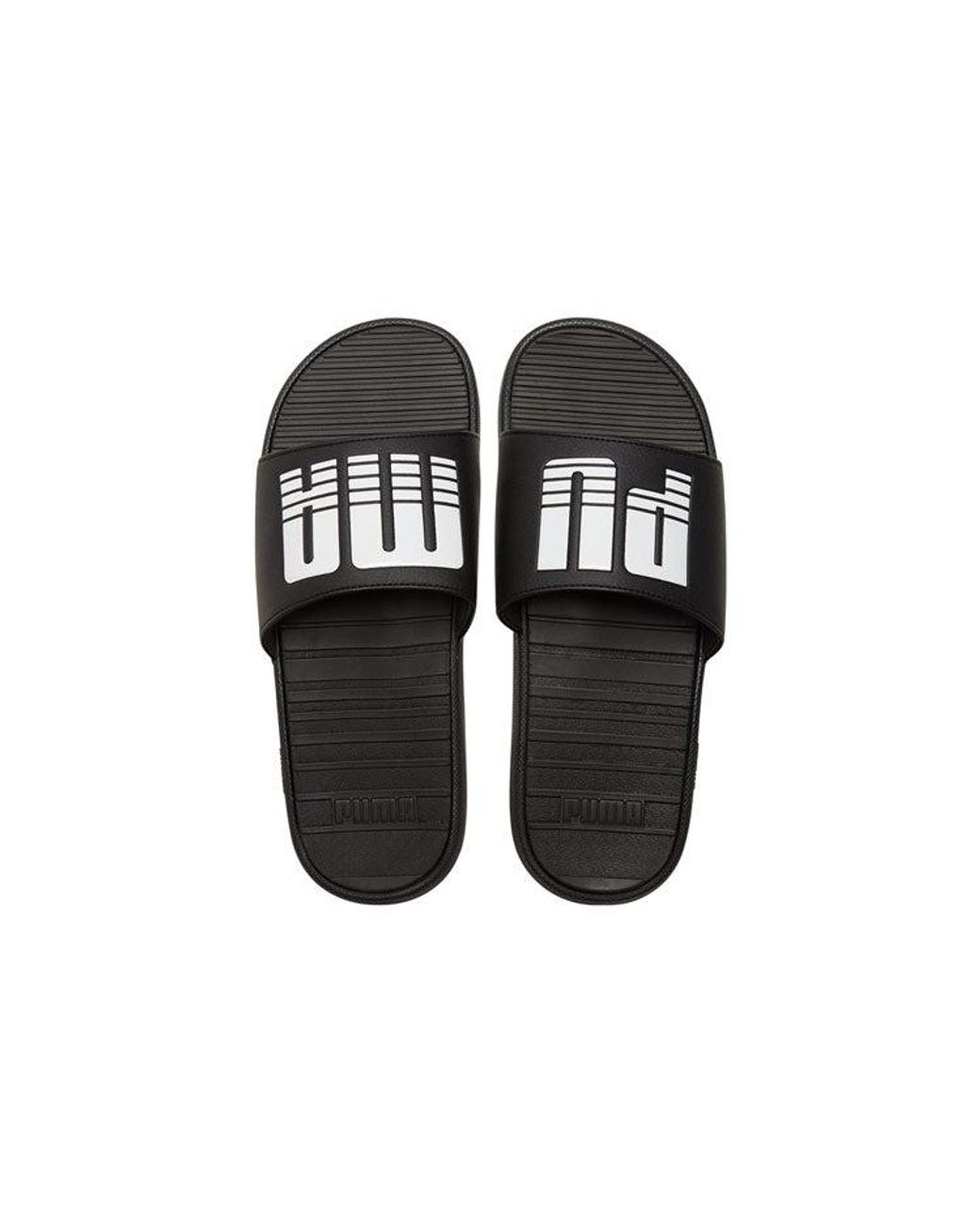 PUMA Black Cool Slippers for men