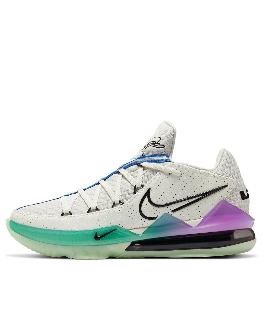 Nike Green Lebron 17 Low for men