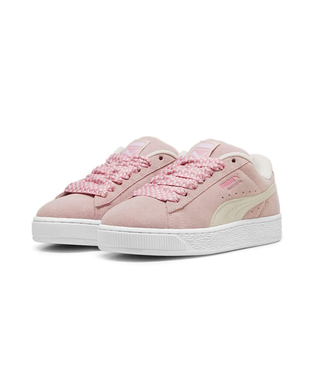 PUMA Pink Suede Xl Lace Sneakers
