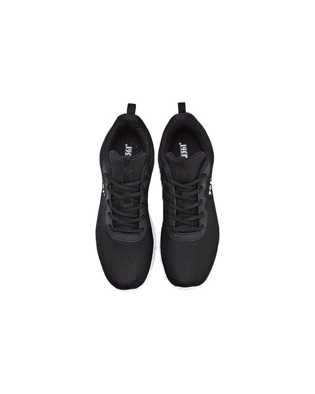 361 Degrees Black Casual Running Shoes for men