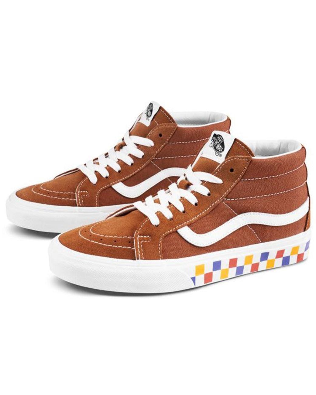 Vans Brown Sk8-Mid Reissue for men