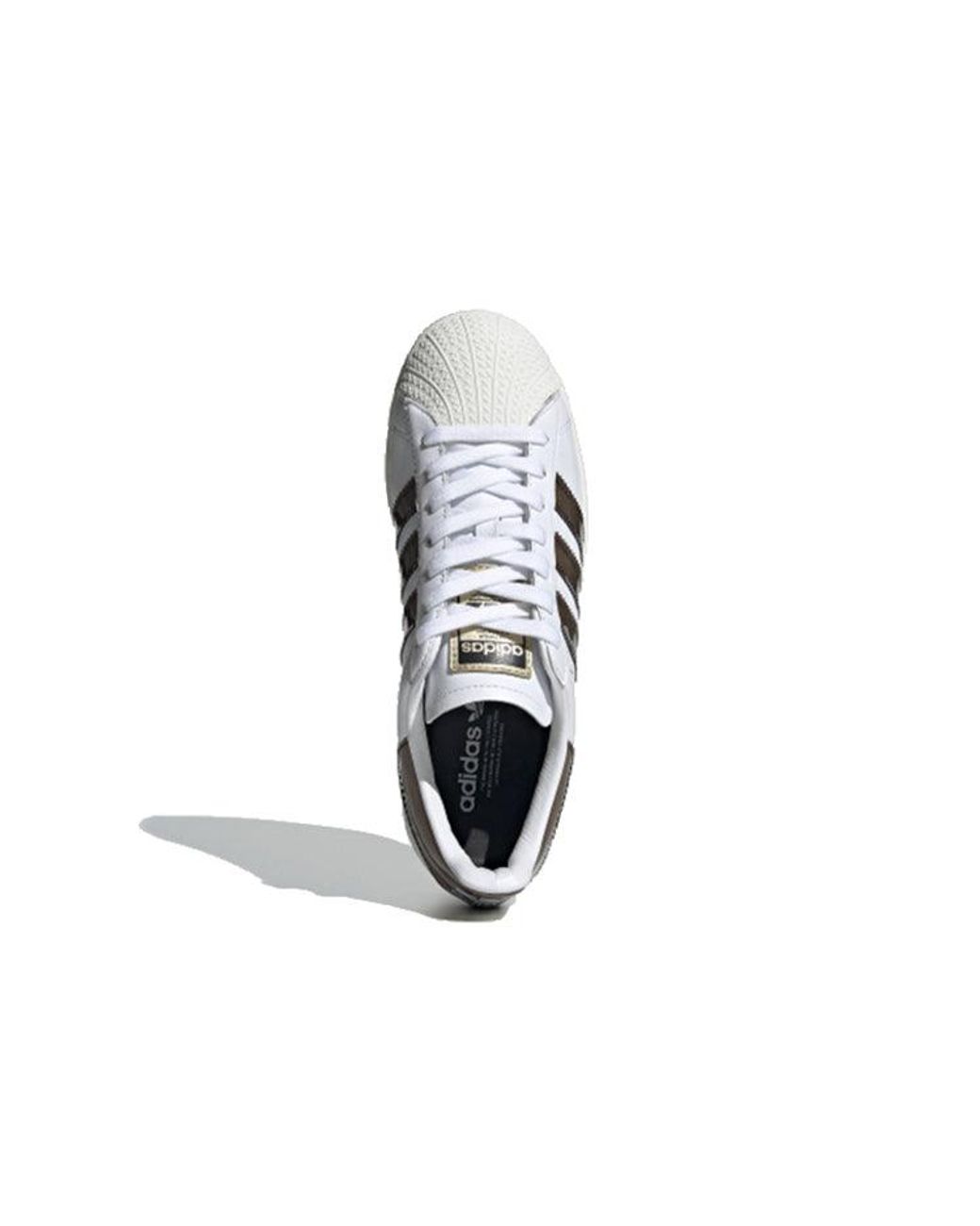 adidas (Wmns) Blackpink Originals Superstar Bold in White | Lyst UK