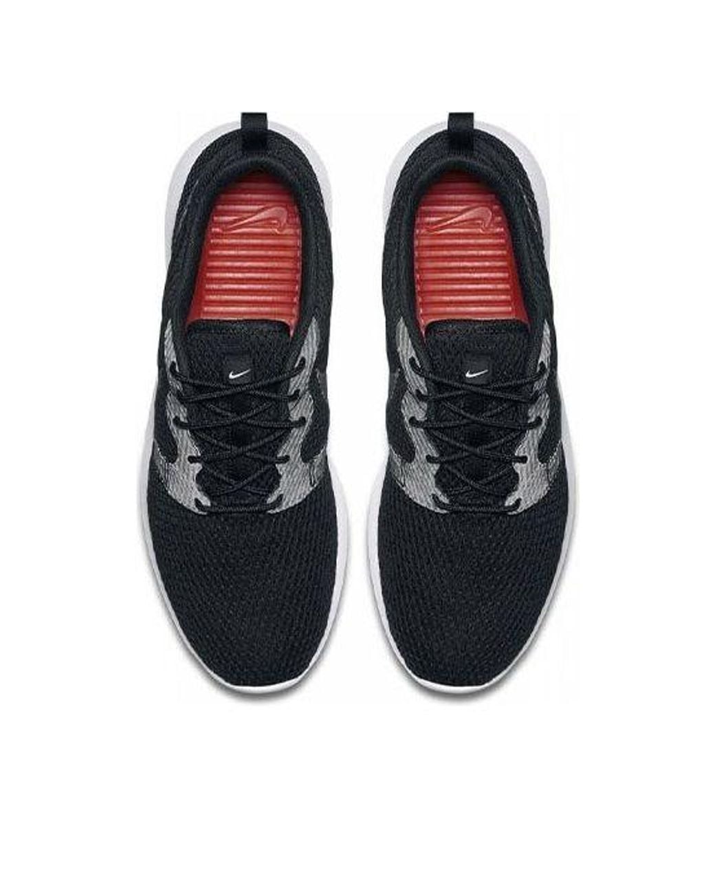 Nike Black Roshe One Hyperfuse Breathe for men