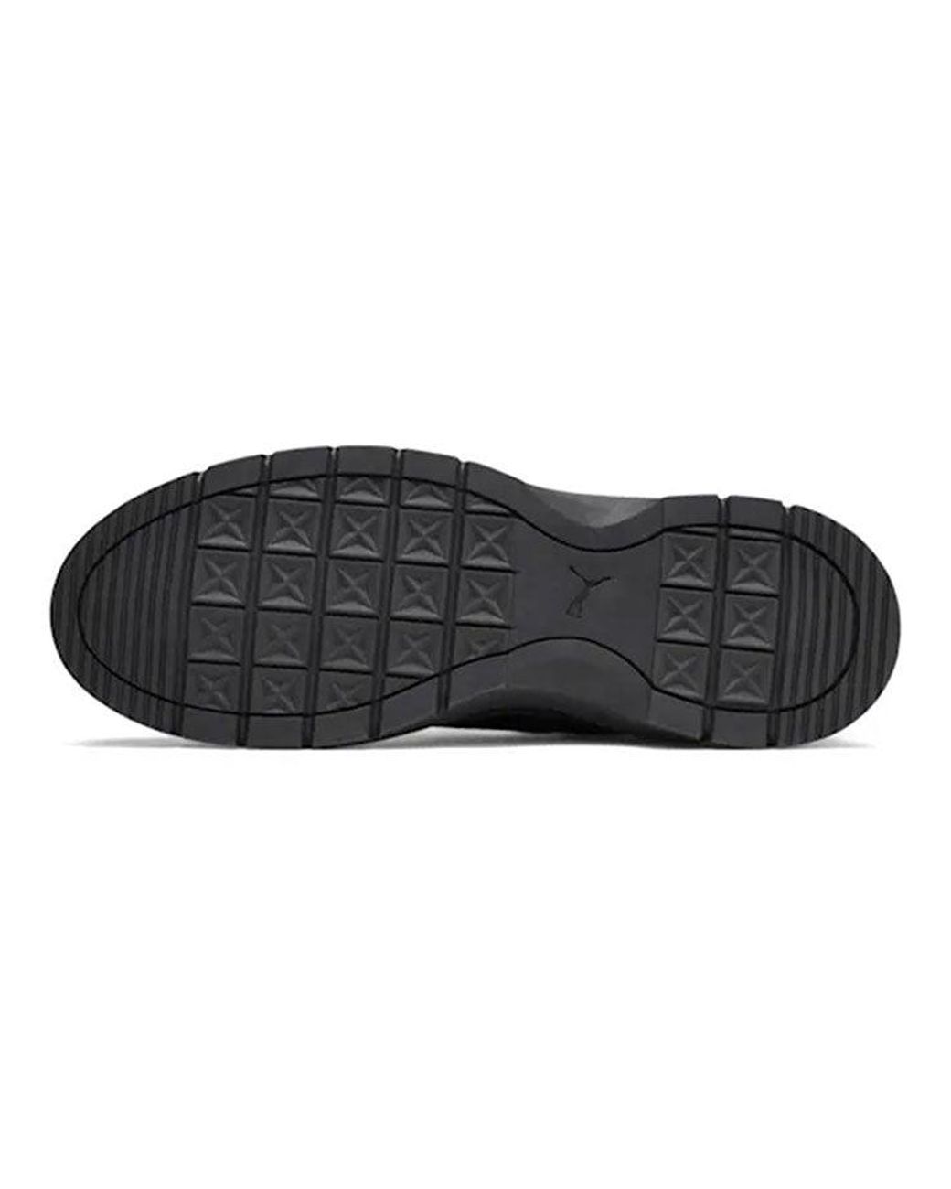PUMA Black (Wmns) Utility Leather Sneakers