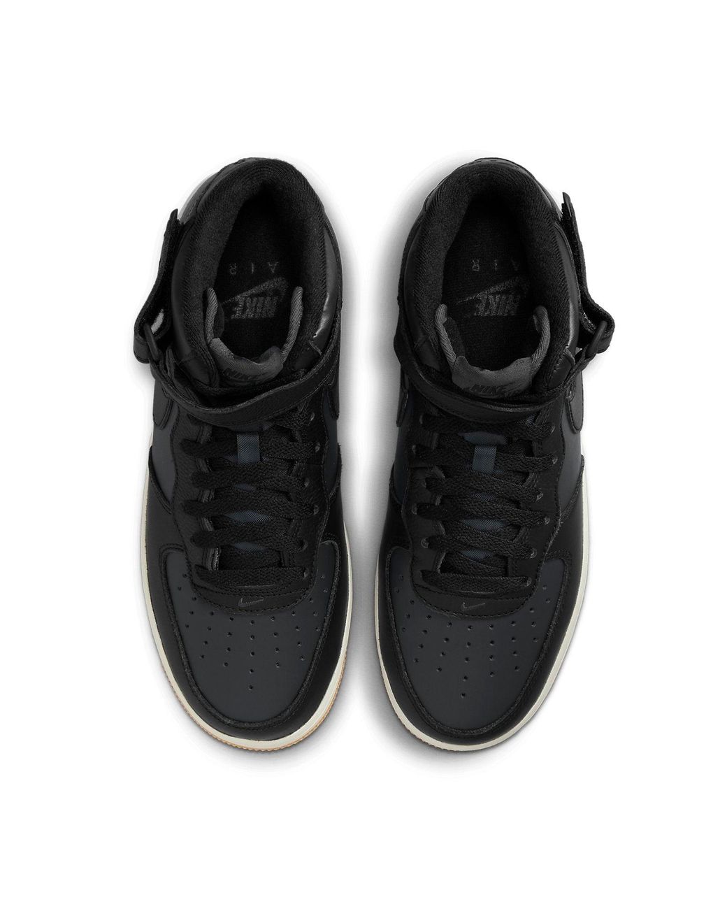 Nike Black Air Force 1 Mid '07 Lx 'Anthracite Gum' for men