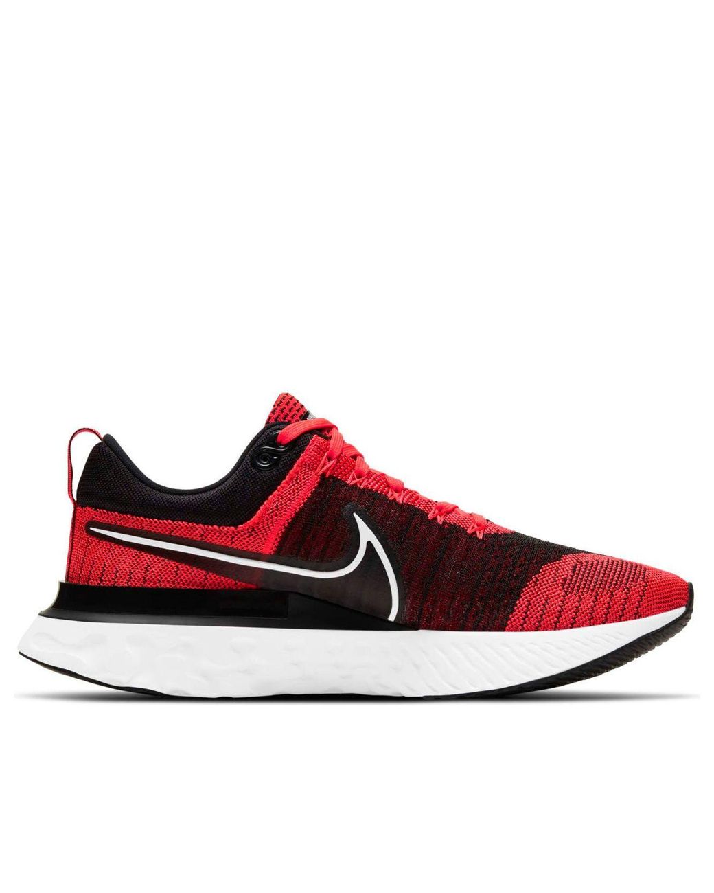 Nike Red React Infinity Run Flyknit 2 'Bright Crimson' for men