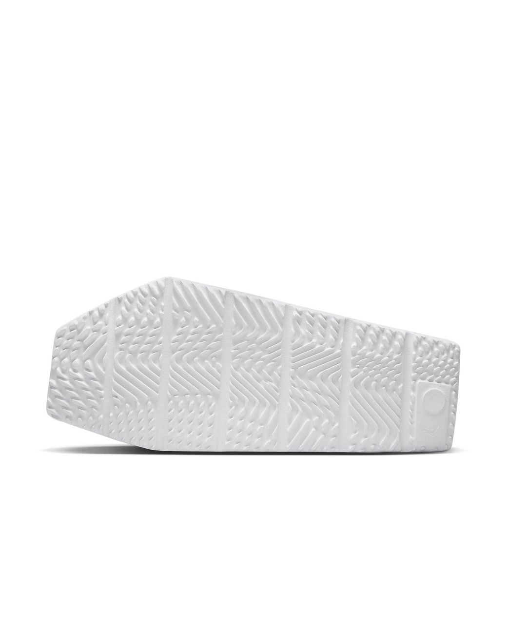 Nike White Hex Slides