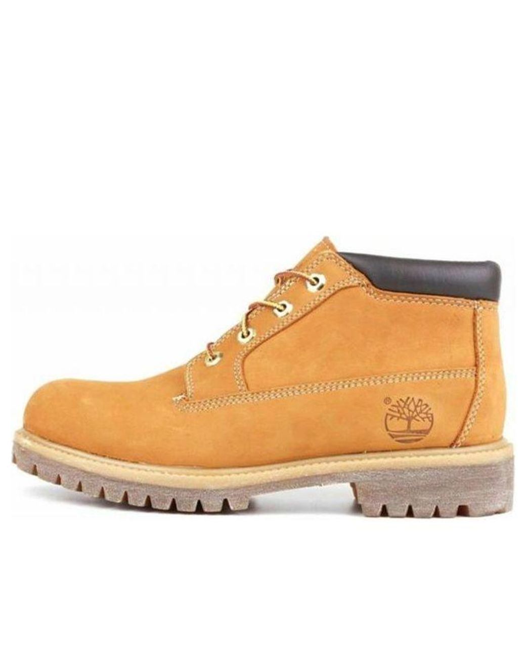 Timberland Natural Premium Waterproof Chukka Boot 'Wheat Nubuck' for men