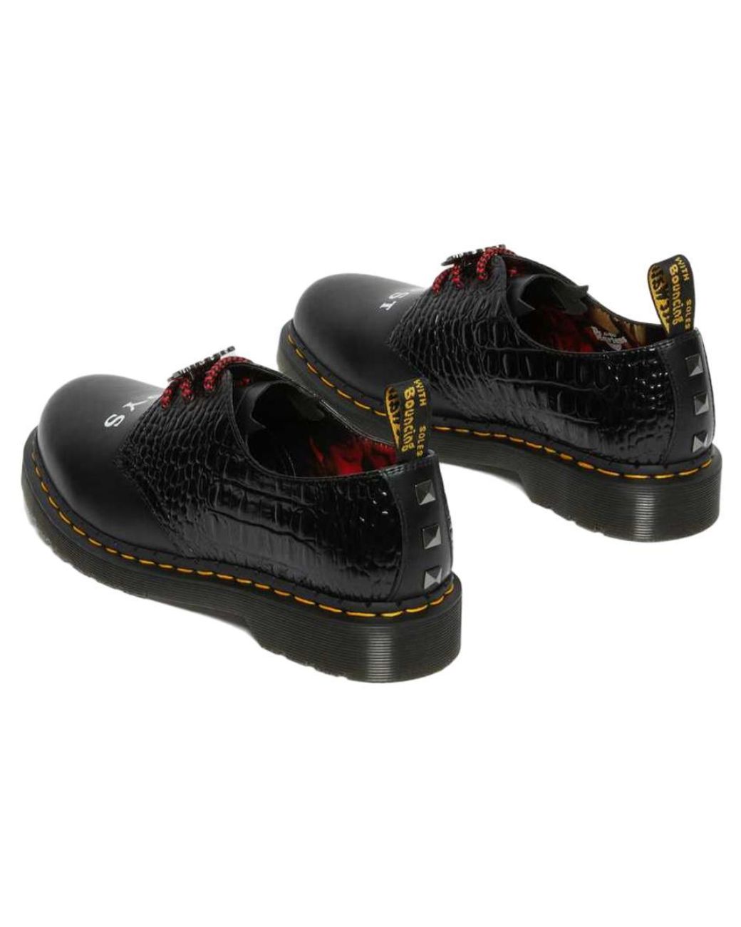 Dr. Martens 1461 Wb Lost Boys Leather Oxford Shoes in Black for
