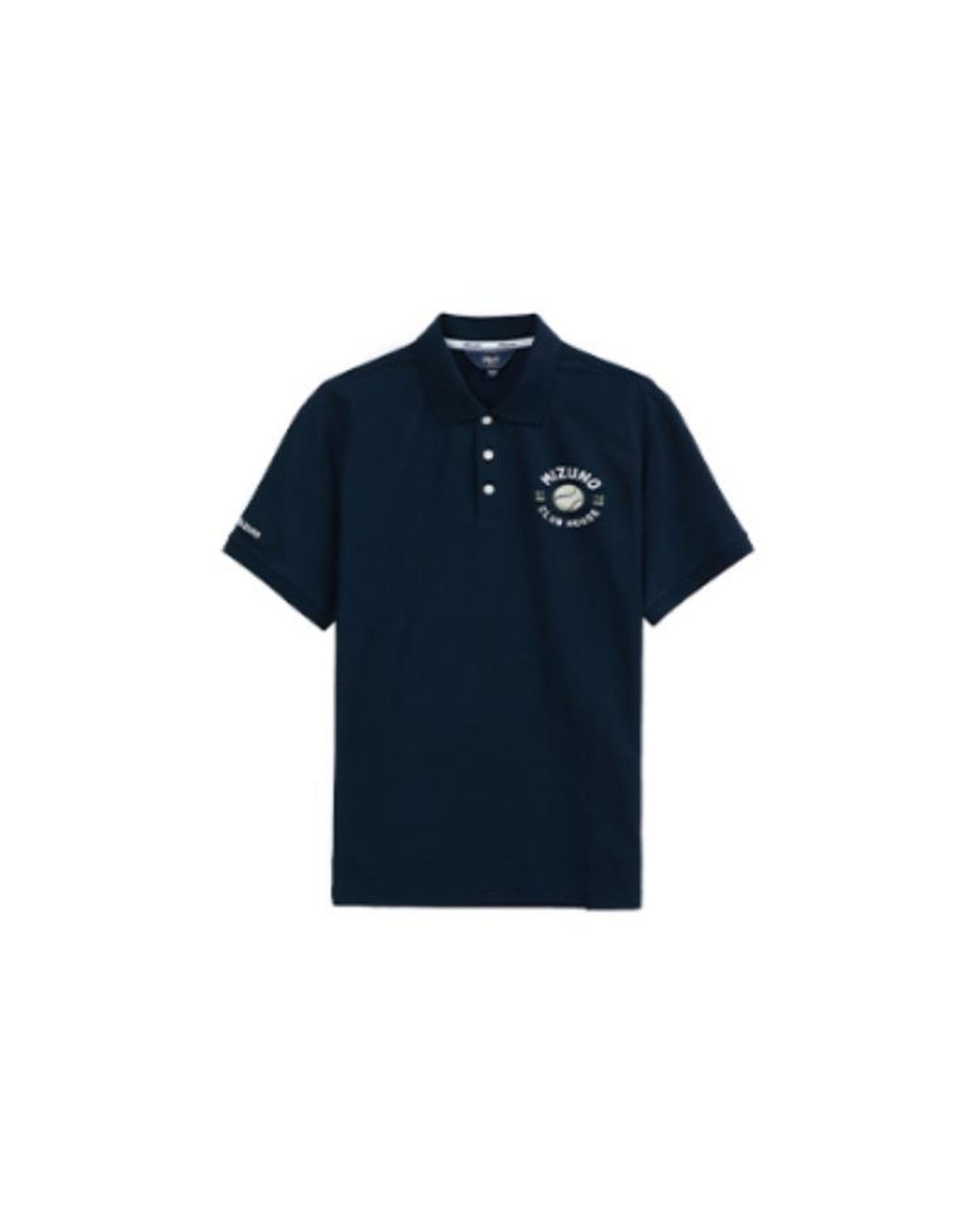 Mizuno Blue Heritage Polo Shirt for men
