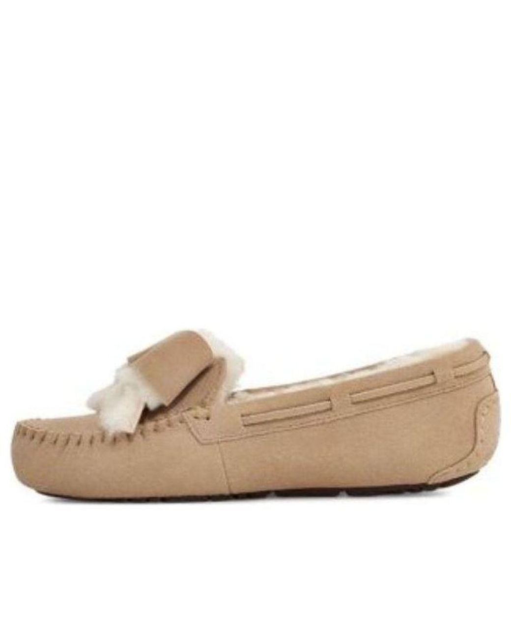 Ugg Natural (Wmns) Dakota Fur Bow 'Sand'