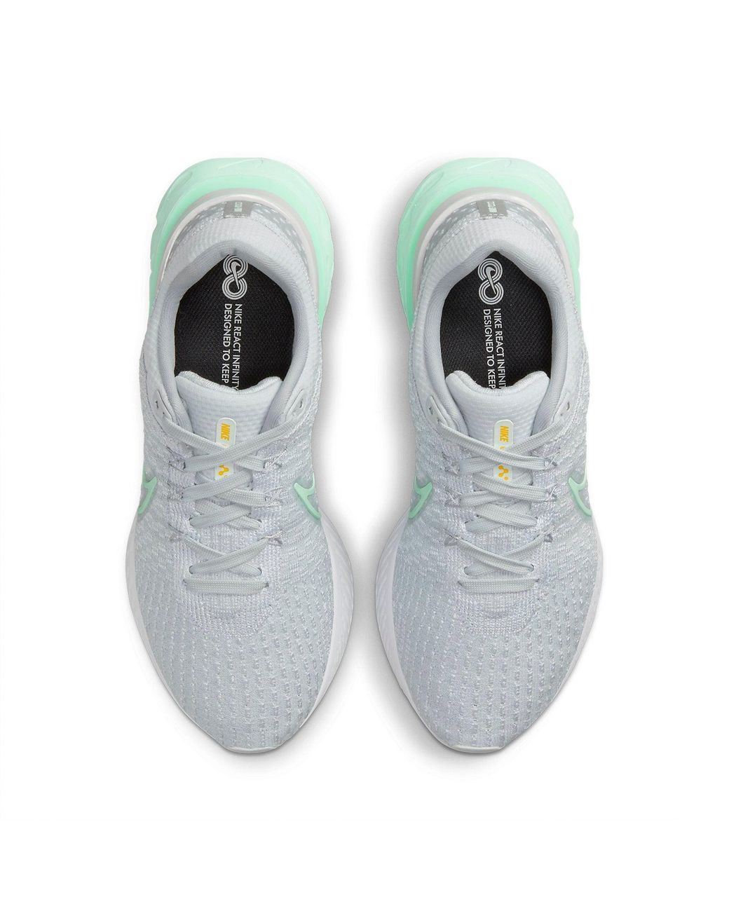 Nike Blue (Wmns) React Infinity Run Flyknit 3 'Pure Platinum Mint Foam'