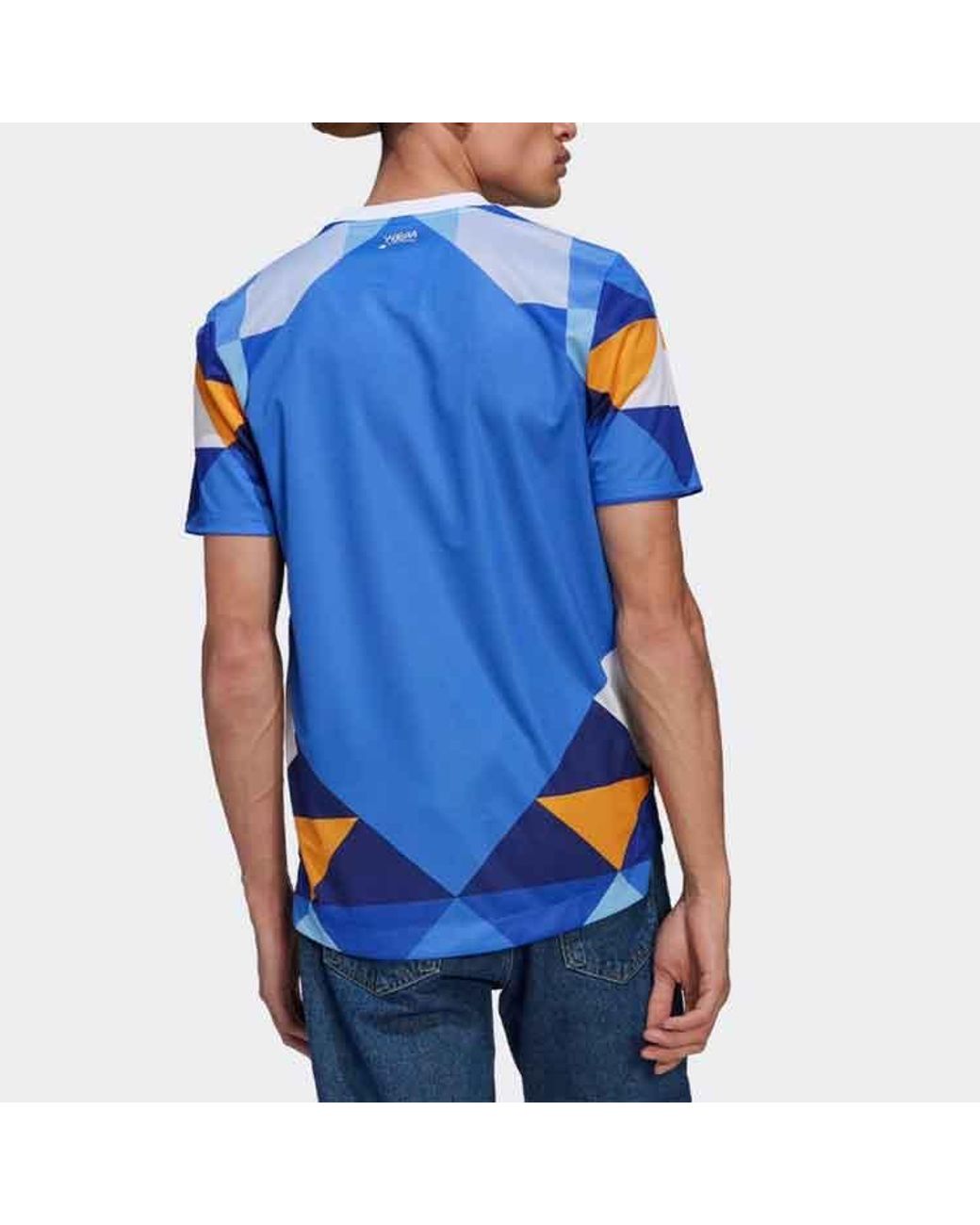 Adidas Blue Juventus 21/22 Fourth Jersey for men