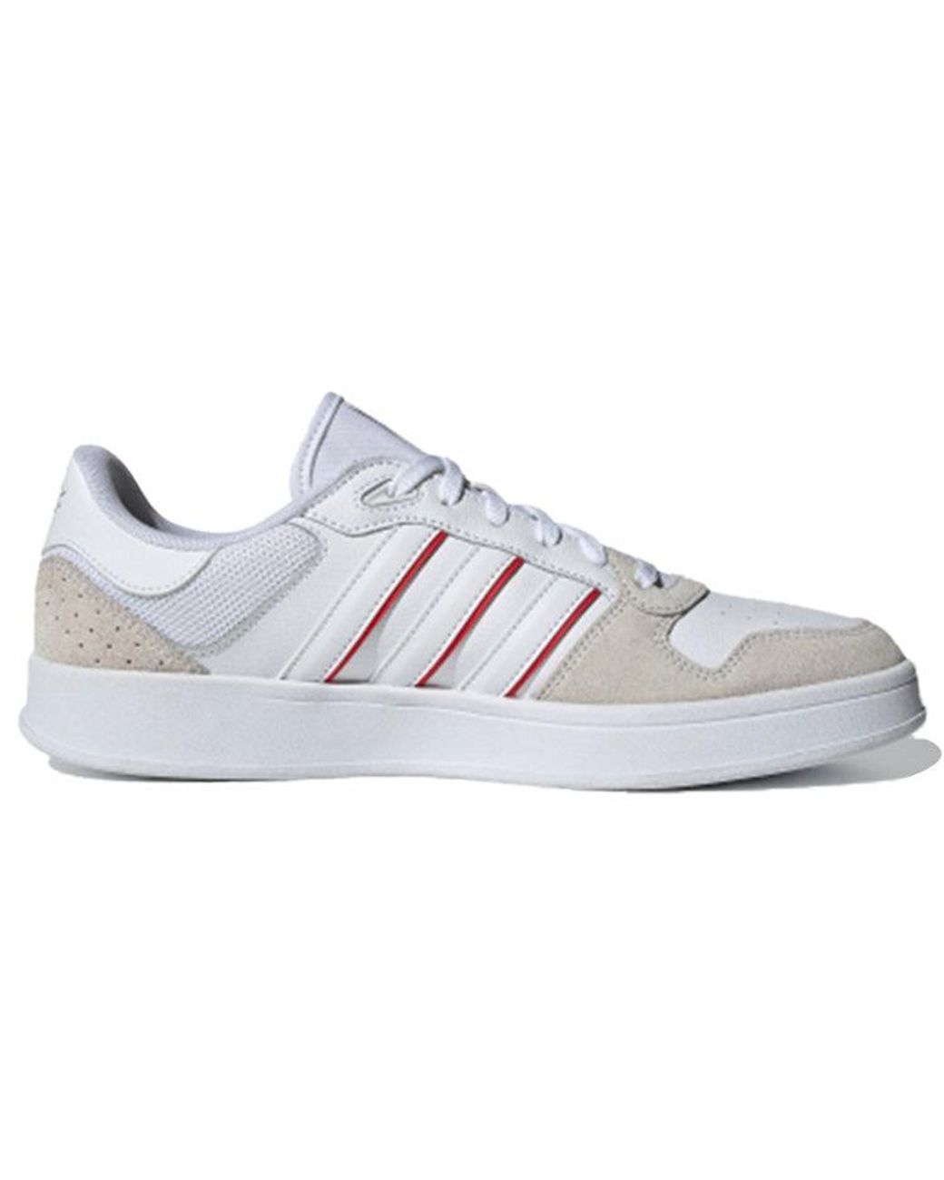 Adidas White Breaknet Plus for men
