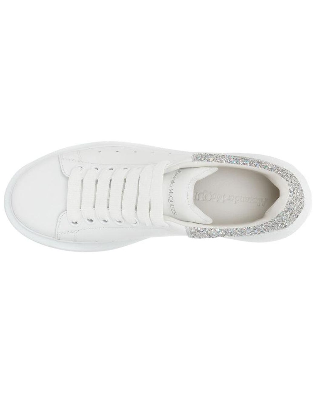 McQueen White (Wmns) Oversized Sneaker Holo'