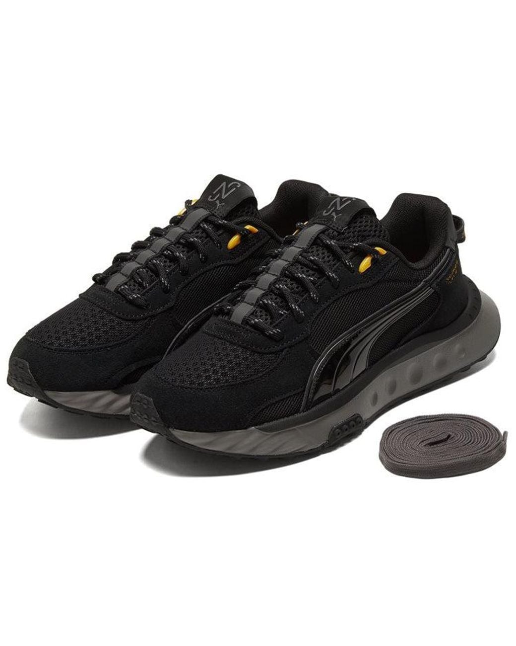 PUMA Black Neymar Jr. X Wild Rider Castlerock' for men