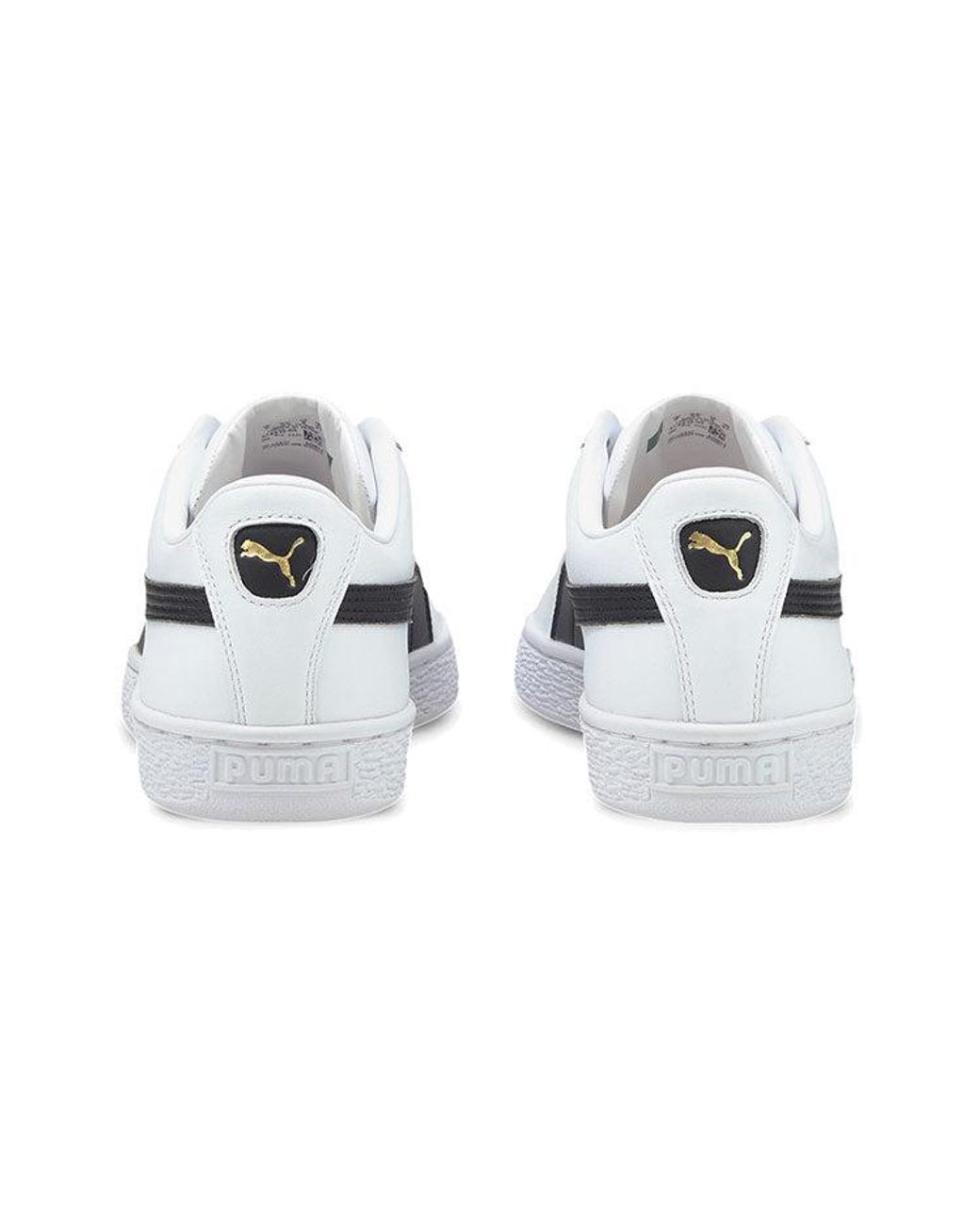 PUMA White Basket Classic 21 Peacoat' for men