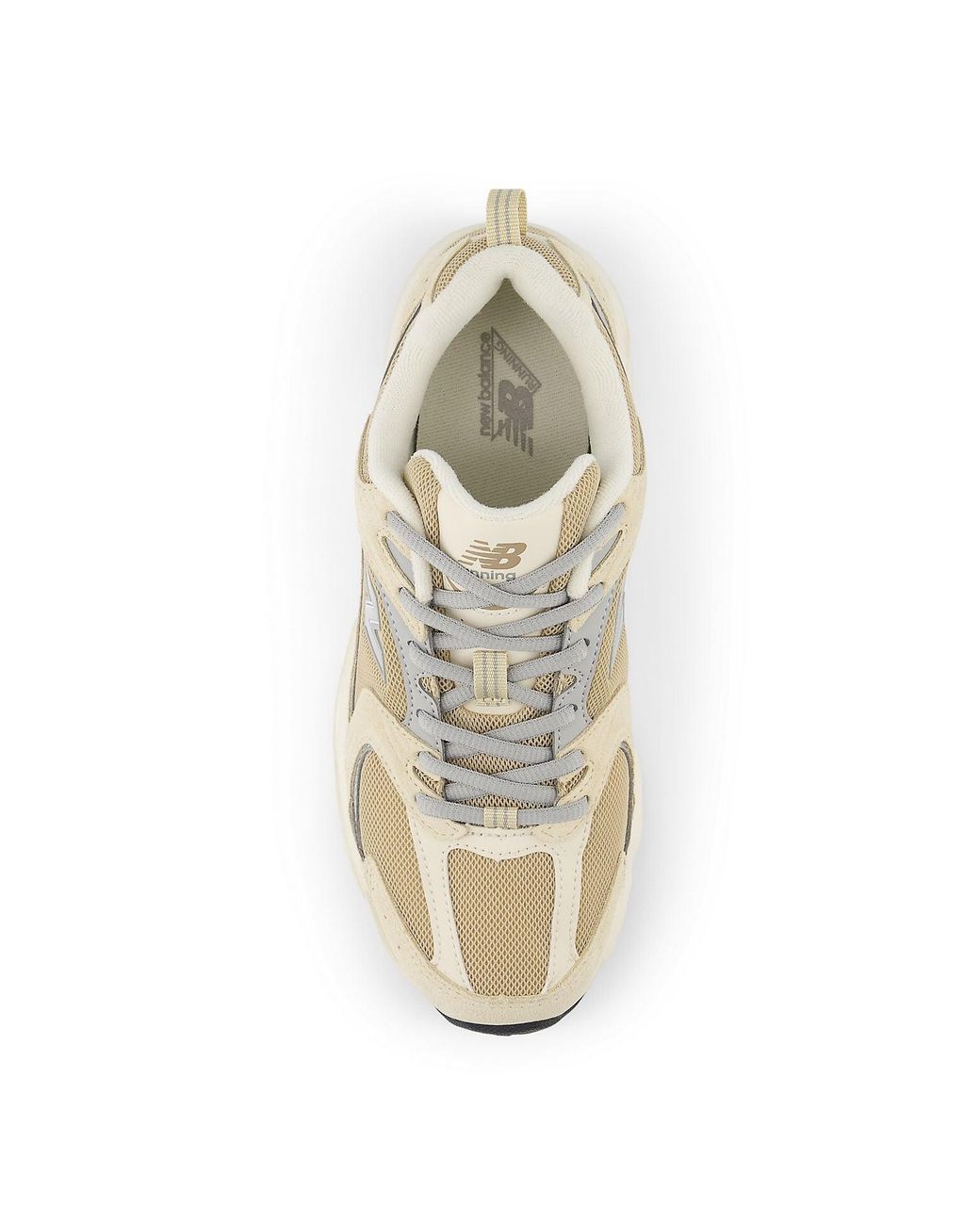 New Balance White 530 Sand' for men