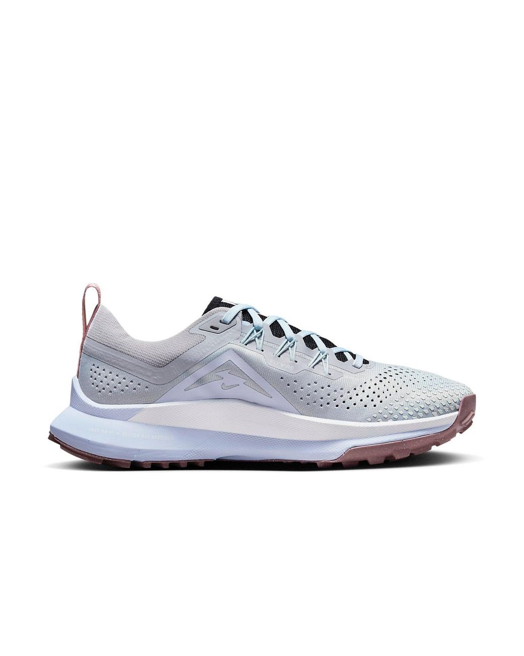 Nike White React Pegasus Trail 4 Trail Running Shoe