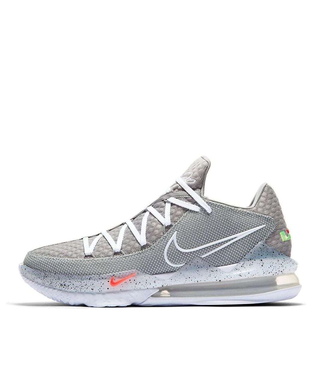 Nike Gray Lebron 17 Low Ep 'Particle' for men