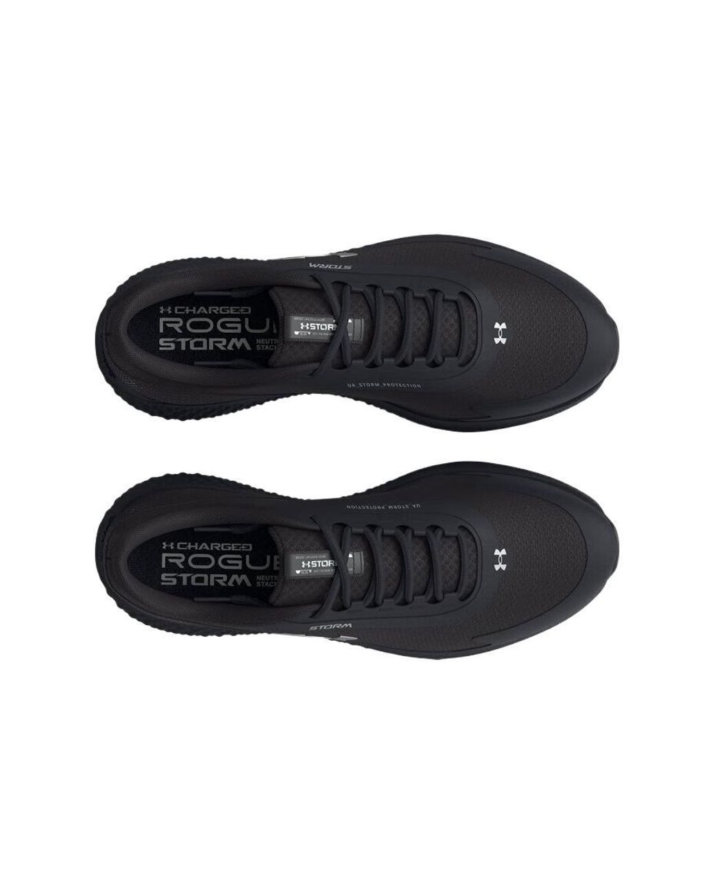 Under Armour Black Charged Rogue 3 Storm 'Triple' for men