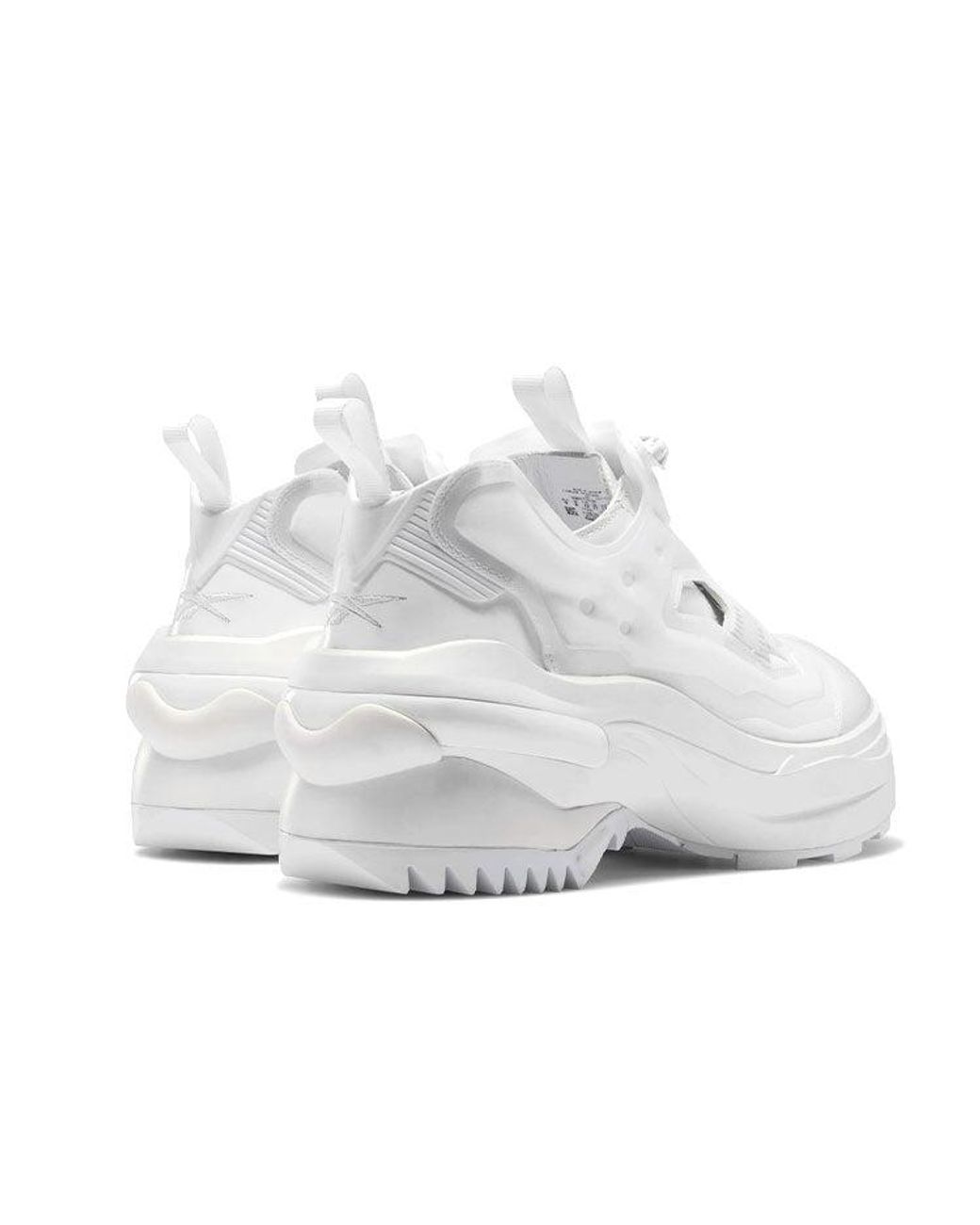 Reebok White Maison Margiela X Tabi Instapump Fury Oxford Porcelain' for men