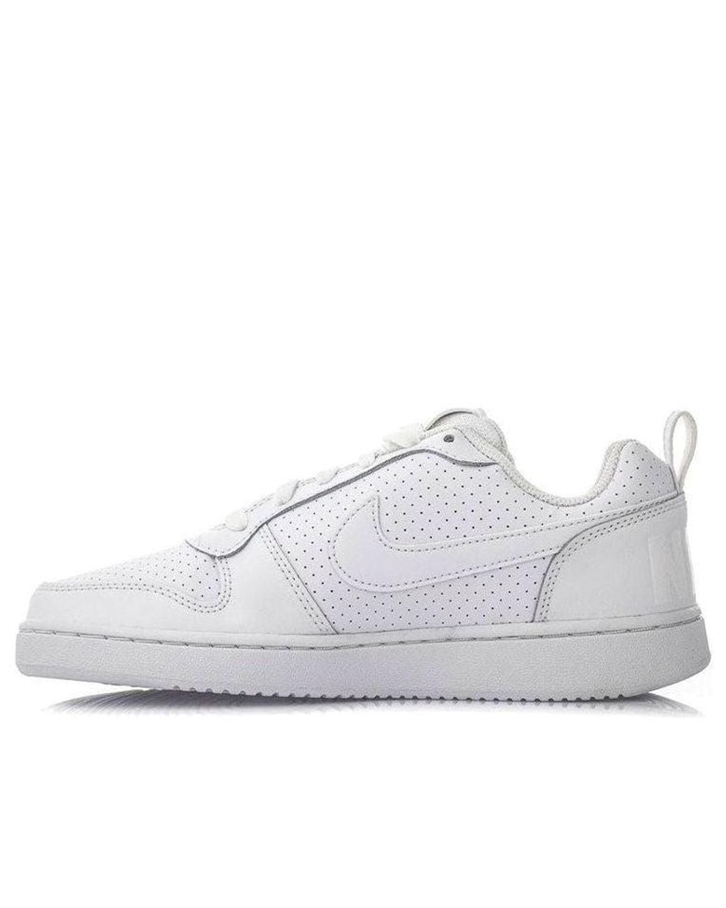 Nike White (Wmns) Court Borough Low