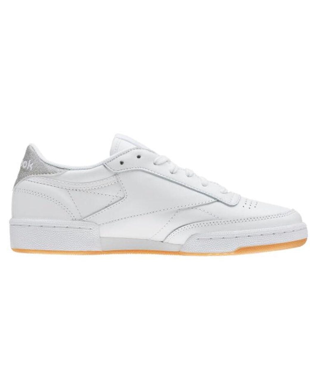 Reebok White (Wmns) Club C 85 Diamond Skate Shoes