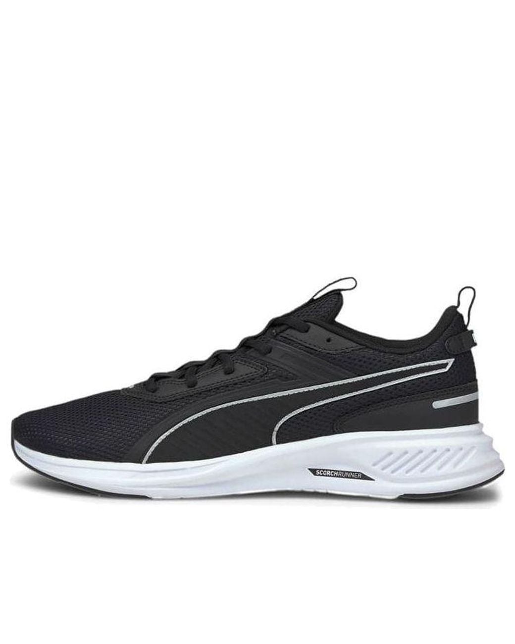 PUMA Black Scorch Runner for men