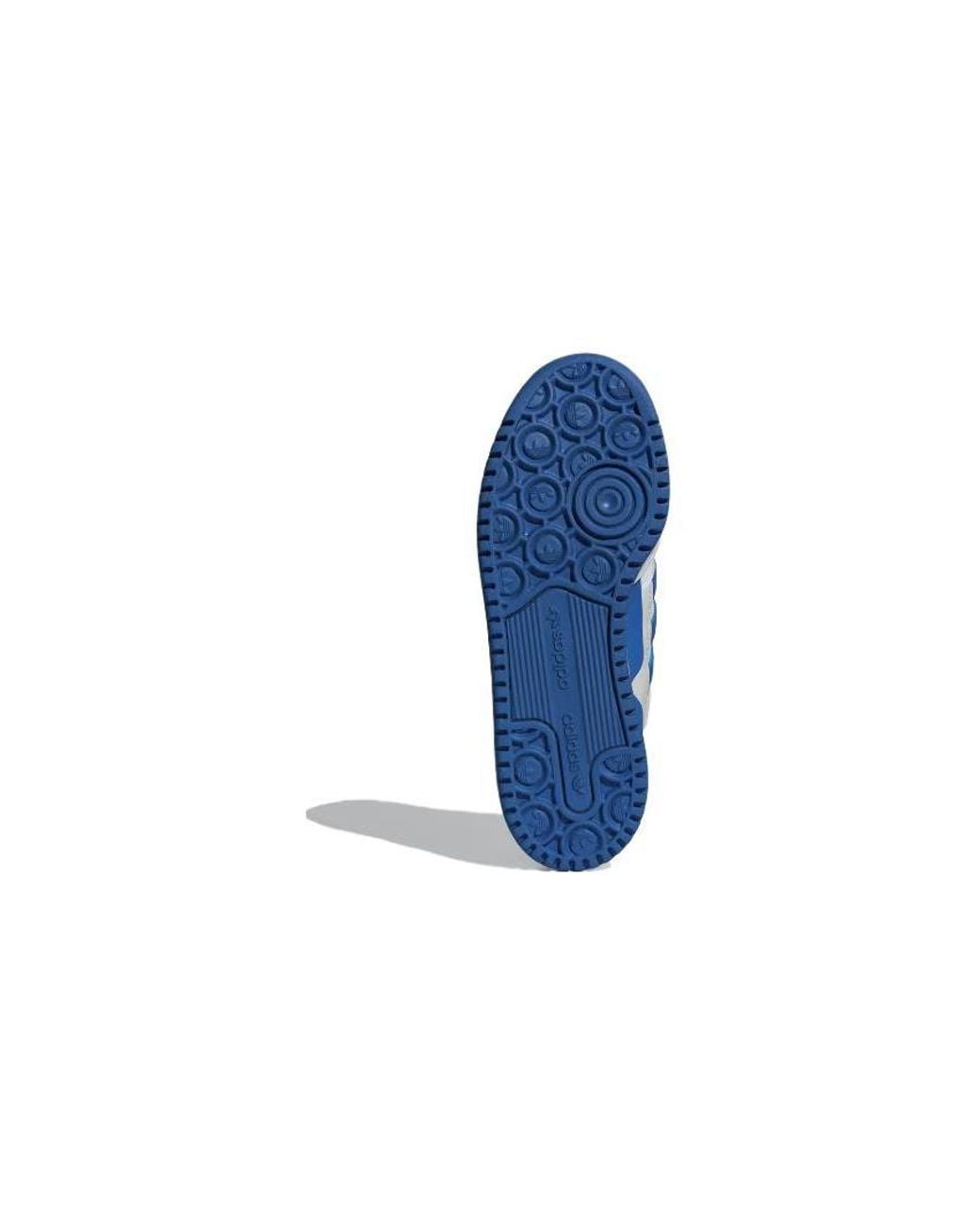 Adidas Blue Forum Bold Stripes Shoes