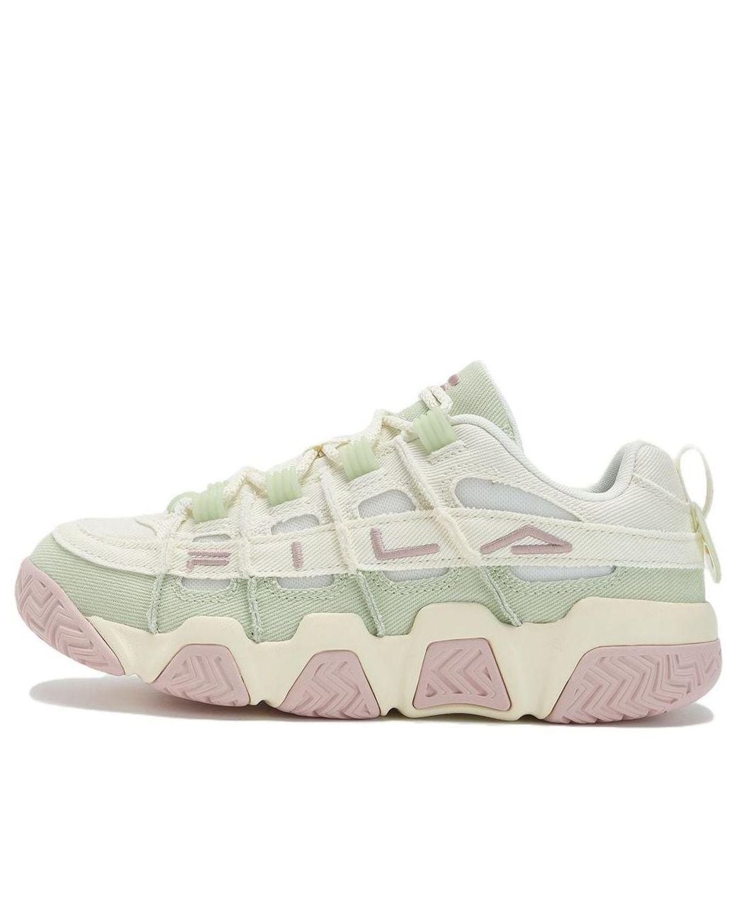 Fila White (Wmns) Barricade Basketball Shoes