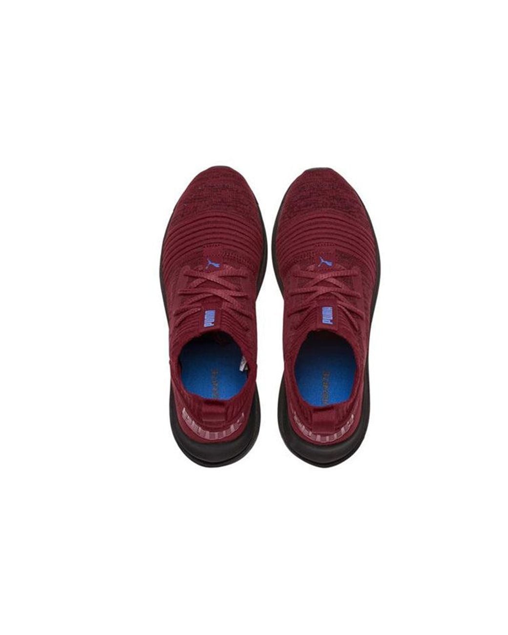 PUMA Red Ignite Limitless Sr Evoknit Low Top Running Shoes for men
