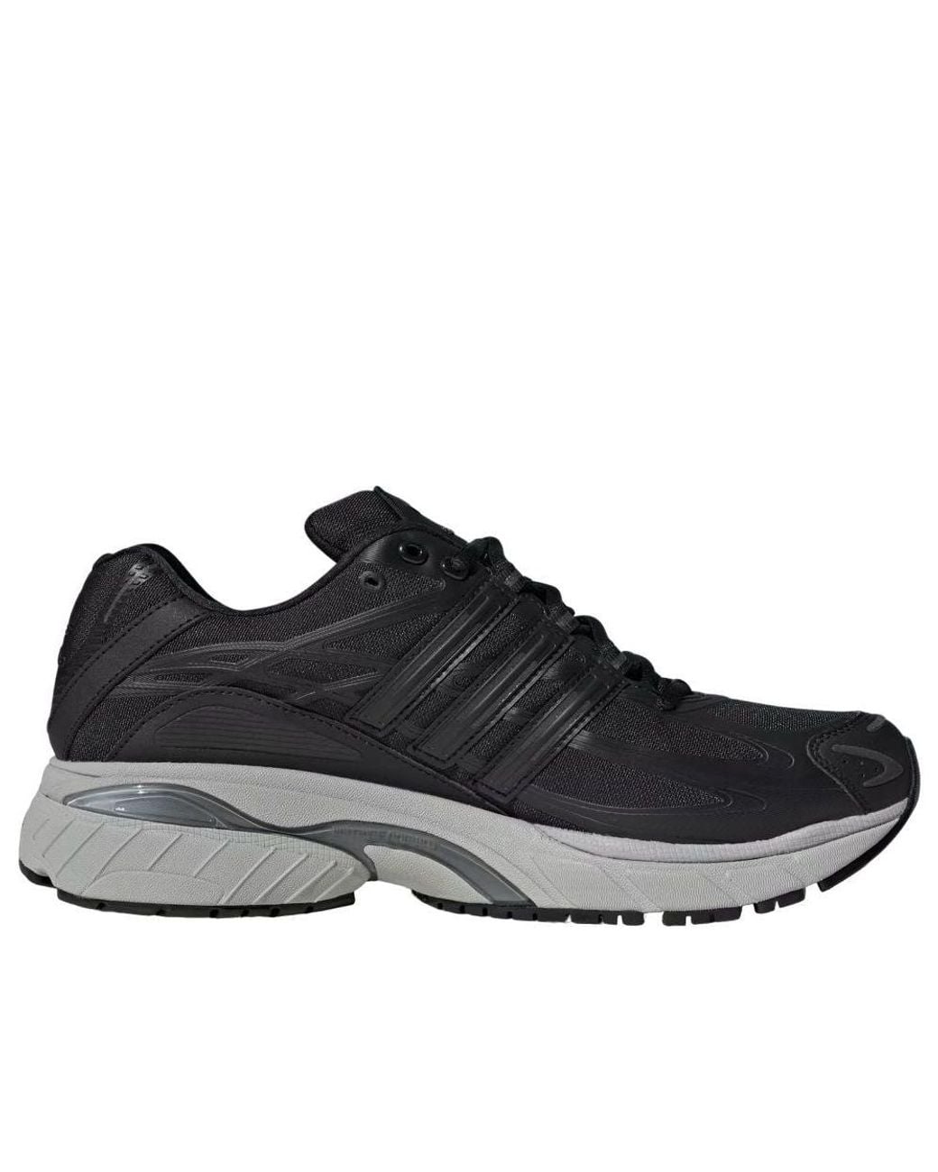 Adidas Black Adistar Cushion Gore-Tex Iron Metallic' for men