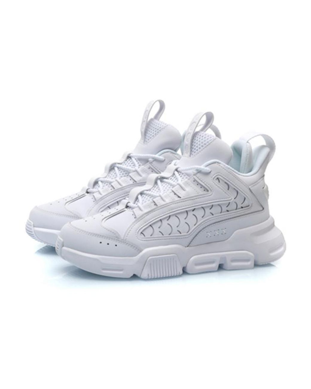 Li-ning White Armor Mid Tops 'Triple' for men